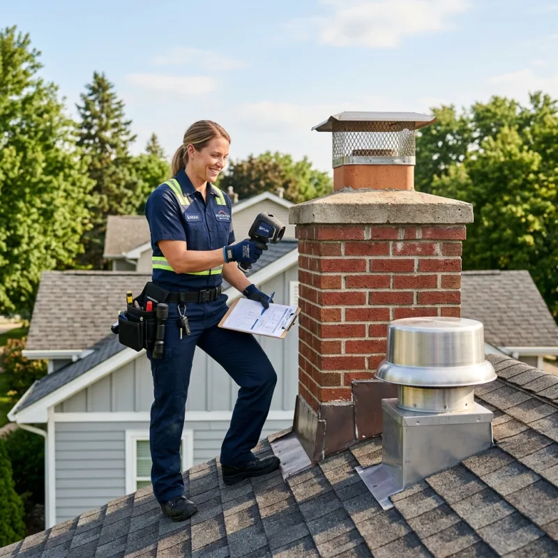 Technician removing a deceased bird from an indoor space in Carnegie